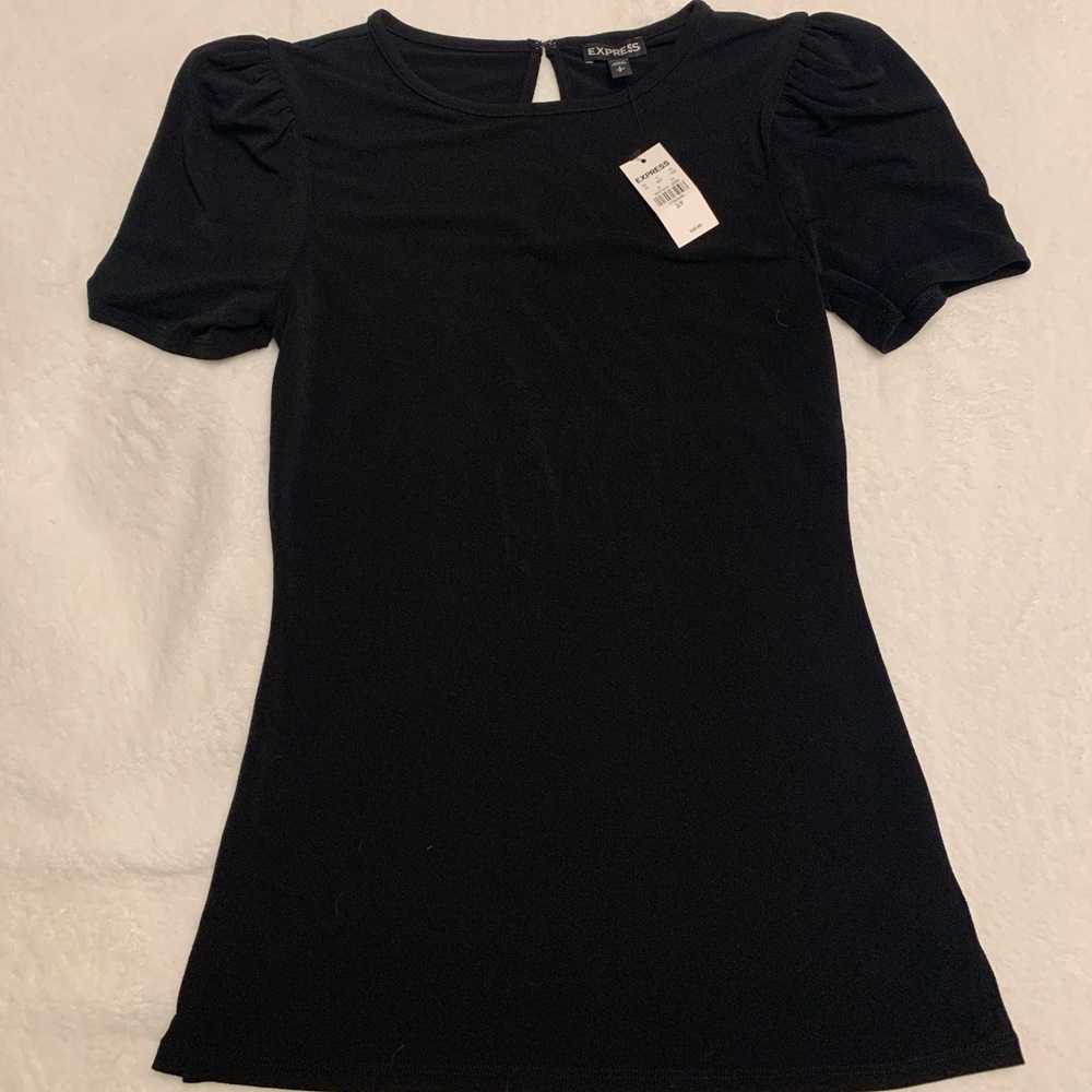 NWT Express Puff Sleeve Top - Size Small.